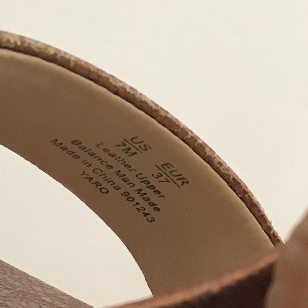 💙 Sam Edelman Leather Heel Sandal - Picture 8 of 13